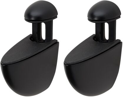 Duraline Plankdrager Clip Select S/2 Mat Zwart