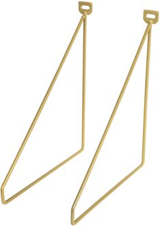 Duraline Plankdrager Dun Ongepolijst Messing 5mm 24x26,5cm