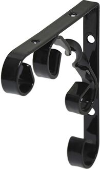 Duraline Plankdrager Ornament Zwart 10x10cm 10pp