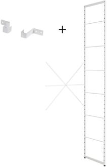 Duraline Stellingkast - Storage - 2x46x59cm - Draagkracht 150kg - Wit