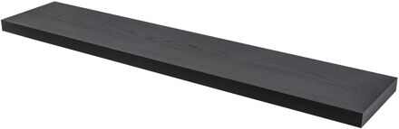 Duraline Wandplank Xl4 Zwart Eik 38mm 118x23,5cm