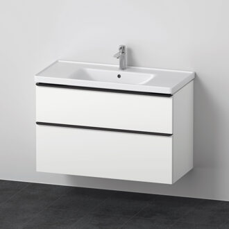 Duravit Badkamermeubelset Duravit D-Neo Wastafel Keramiek 100.5x48x62.5 cm Mat Wit