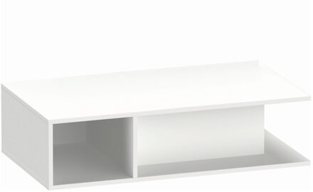 Duravit Badmeubel Duravit D-Neo Wand 100x55x26 cm Links Mat Wit Duravit