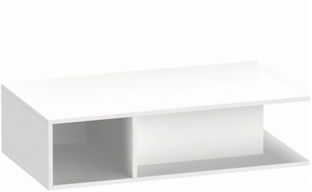 Duravit Badmeubel Duravit D-Neo Wand 100x55x26 cm Links Mat Wit