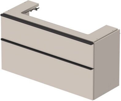 Duravit Badmeubel Duravit D-Neo Wand 118.4x44.2x62.5 cm Mat Taupe Duravit