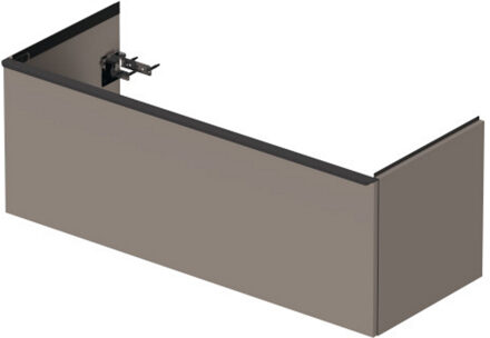 Duravit Badmeubel Duravit D-Neo Wand 121x46.2x44 cm Mat Basalt Grijs