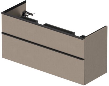 Duravit Badmeubel Duravit D-Neo Wand 128x46.2x62.5 cm Mat Linnen Creme