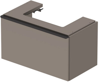 Duravit Badmeubel Duravit D-Neo Wand 78.4x44.2x44 cm Mat Basalt Grijs