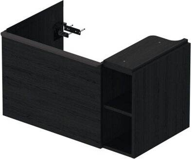 Duravit Badmeubel Duravit D-Neo Wand 78.4x45.2x44 cm Links Mat Eiken Zwart