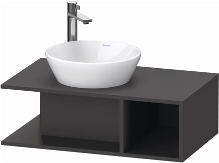 Duravit Badmeubel Duravit D-Neo Wand 80x48x26 cm Rechts Mat Grafiet