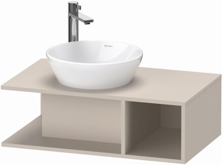 Duravit Badmeubel Duravit D-Neo Wand 80x48x26 cm Rechts Mat Taupe