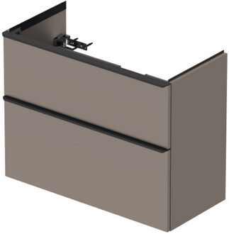 Duravit Badmeubel Duravit D-Neo Wand 81x37.2x62.5 cm Mat Basalt Grijs