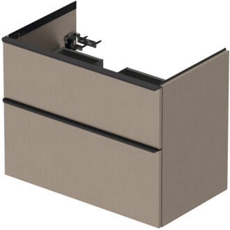 Duravit Badmeubel Duravit D-Neo Wand 81x46.2x62.5 cm Links Mat Linnen Duravit