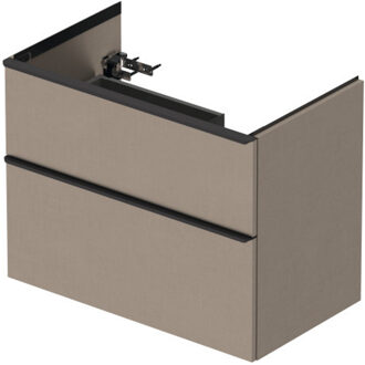 Duravit Badmeubel Duravit D-Neo Wand 81x46.2x62.5 cm Rechts Mat Linnen Duravit