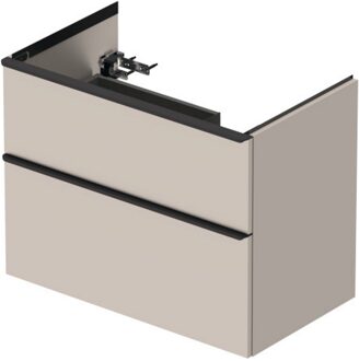 Duravit Badmeubel Duravit D-Neo Wand 81x46.2x62.5 cm Rechts Mat Taupe