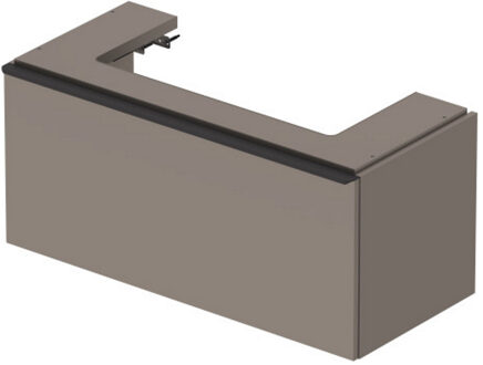 Duravit Badmeubel Duravit D-Neo Wand 98.4x44.2x44 cm Mat Basalt Grijs