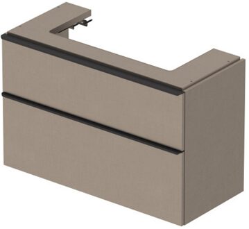 Duravit Badmeubel Duravit D-Neo Wand 98.4x44.2x62.5 cm Mat Linnen Creme