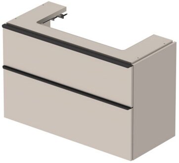 Duravit Badmeubel Duravit D-Neo Wand 98.4x44.2x62.5 cm Mat Taupe