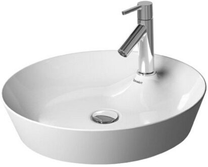 Duravit Cape Cod Opzetwastafel Diameter 48 cm Rond Keramiek Glanzend Wit