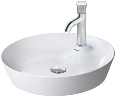 Duravit Cape cod opzetwastafel rond 48 cm. met 1 kraangat wit 2328480000