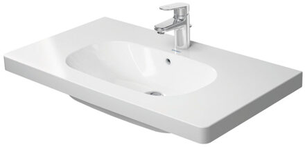 Duravit D code meubelwastafel 85x48cm 1x kraangat met overloop wit