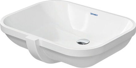 Duravit D-Code onderbouwwastafel 56x40cm zonder kraangat wit