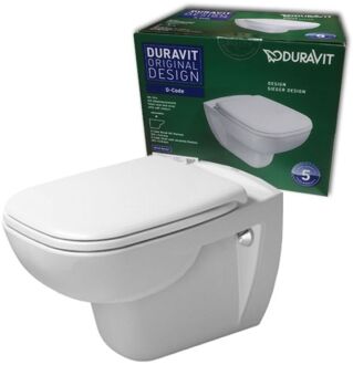 Duravit D-code pack wandcloset met softclose zitting wit