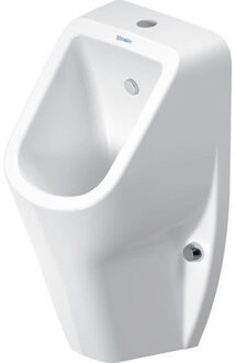 Duravit D Code urinoir met sproeikop, sifon en boveninlaat wit