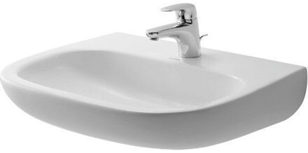 Duravit D-Code Wastafel Keramiek 43x55x17,5cm Wit