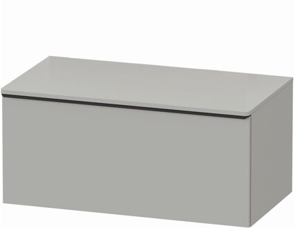 Duravit D-Neo wastafelonderkast 100x45.9x55cm 1 lade Betongrijs Mat de494800707 Betongrijs Mat (Grijs)