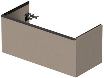 Duravit D-Neo wastafelonderkast 101x44x46.2cm 1 lade Linnen Mat de426307575 Linnen Mat (Bruin)