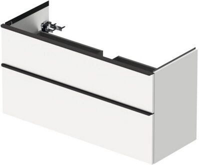 Duravit D-Neo wastafelonderkast 121x62.5x46.2cm 2 lades wit Mat de436401818