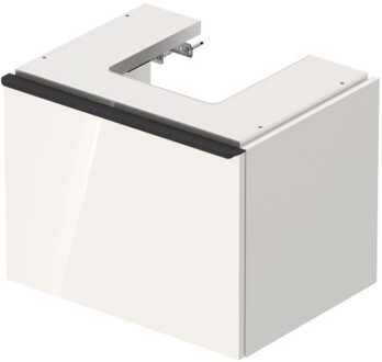 Duravit D-Neo wastafelonderkast 58.4x44x44.2cm 1 lade wit Hoogglans de427102222