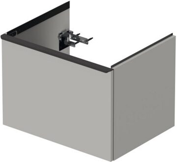 Duravit D-Neo wastafelonderkast 61x44x46.2cm 1 lade Betongrijs Mat de426100707 Betongrijs Mat (Grijs)