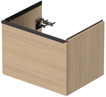 Duravit D-Neo wastafelonderkast 61x44x46.2cm 1 lade Natuur eiken Mat de426103030 Natuur Eiken Mat (Hout)