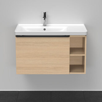 Duravit D-Neo wastafelonderkast 78.4x44x45.2cm 1 lade met softclose Natuur eiken Mat de425803030 Natuur Eiken Mat (Hout)