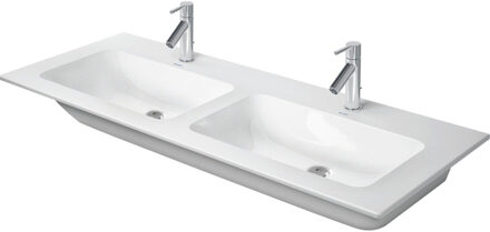 Duravit Dubbele wastafel ME by Starck 130x49 cm Wit