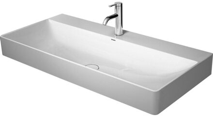 Duravit DuraSquare meubelwastafel met 1 kraangat 100 x 47 cm, wit