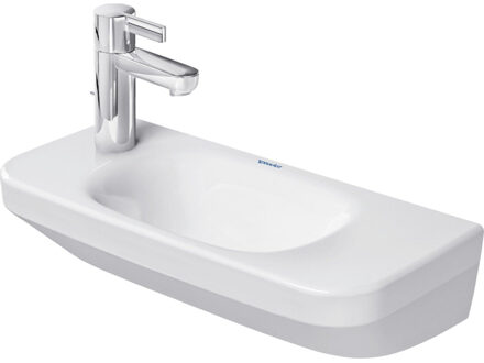 Duravit DuraStyle Fontein 50cm zonder kraangat WonderGliss Wit