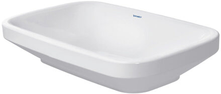 Duravit DuraStyle Opbouwwastafel 60cm WonderGliss Wit