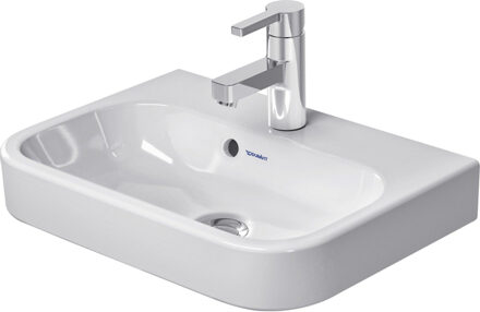 Duravit Happy D.2 meubelfontein met kraangat en overloop 50 x 36 cm, wit