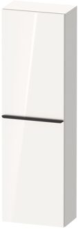 Duravit Hoge Kast Duravit D-Neo Kolomkast Wand 132 cm Rechtsdraaiend Hoogglans Wit Duravit