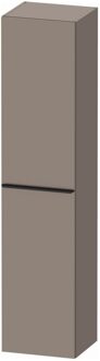 Duravit Hoge Kast Duravit D-Neo Kolomkast Wand 176 cm Linksdraaiend Mat Basalt Duravit