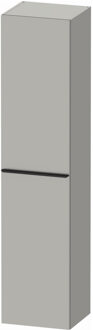 Duravit Hoge Kast Duravit D-Neo Kolomkast Wand 176 cm Linksdraaiend Mat Betongrijs