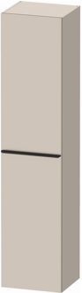 Duravit Hoge Kast Duravit D-Neo Kolomkast Wand 176 cm Linksdraaiend Mat Taupe