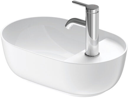 Duravit Luv Opzetkom 42x27 cm Mat Wit