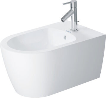 Duravit ME by Starck wandbidet 37x57cm met kraangat met overloop mat wit 2288153200 Wit mat