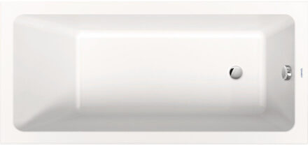 Duravit No.1 inbouwbad 150x70cm acryl Wit 700487000000000 Wit glans