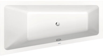 Duravit No.1 inbouwbad 160x85/58cm acryl Wit 700506000000000 Wit glans