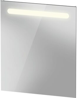 Duravit Spiegel Duravit No.1 Met Horizontale LED Verlichting 60x3.5x70 cm Mat Wit Duravit